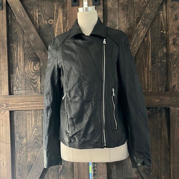 Lauren Ralph Lauren Soft lamb leather jacket Sz-Small - Picture 1 of 16